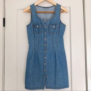 Vintage denim dress